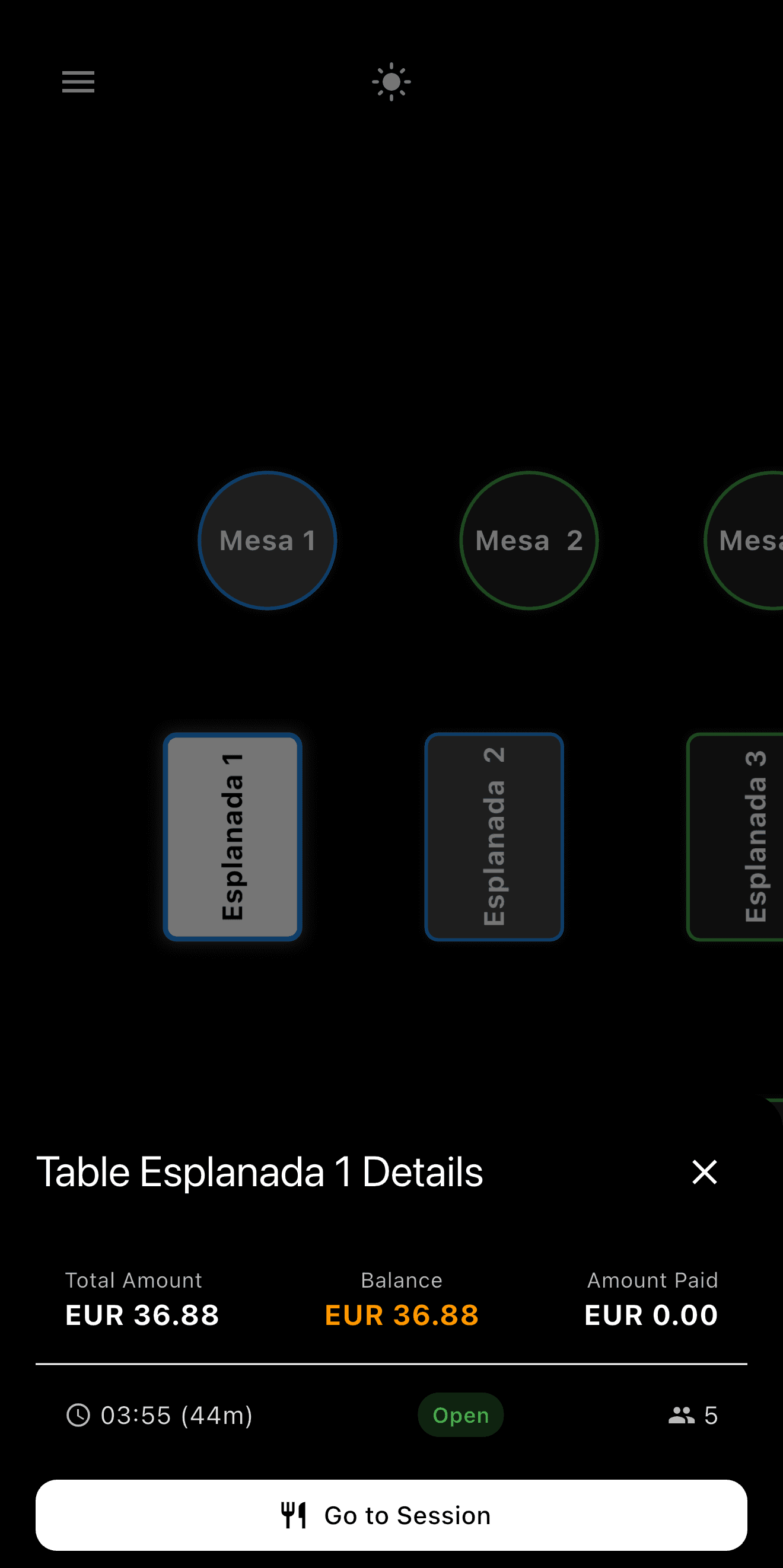 Partners Mobile App Interface