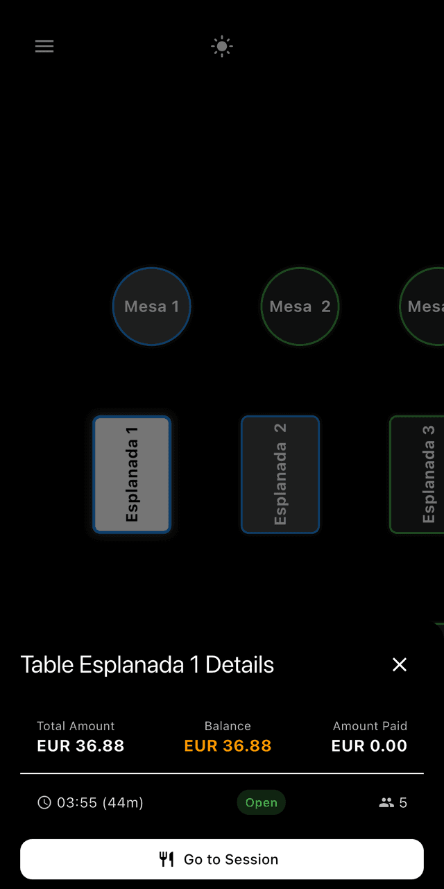 Partners Table Management